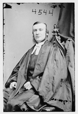 Photo:Rev L Miller Portrait Reverend Clergy 1855-1865