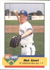 Mark Sievert 1994 Fleer ProCards #3643a RC St. Catharines Blue Jays **