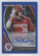 2021 Panini Prizm Draft Picks Blue 45/99 Tyler Hardman #PDP153 Auto s1i