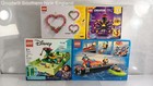 Sealed Lego Set Lot W/ Fire Rescue Boat, Heart Ornament, Surprising Spider + #6 — photo 1
