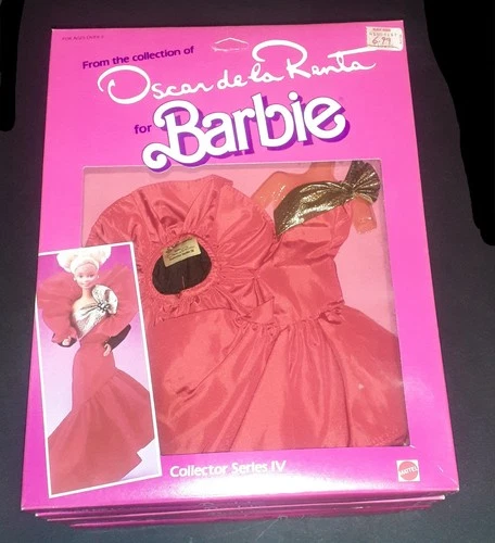 Vintage Mattel 1984 Oscar de la Renta for Barbie #9258 collector series IV NRFB