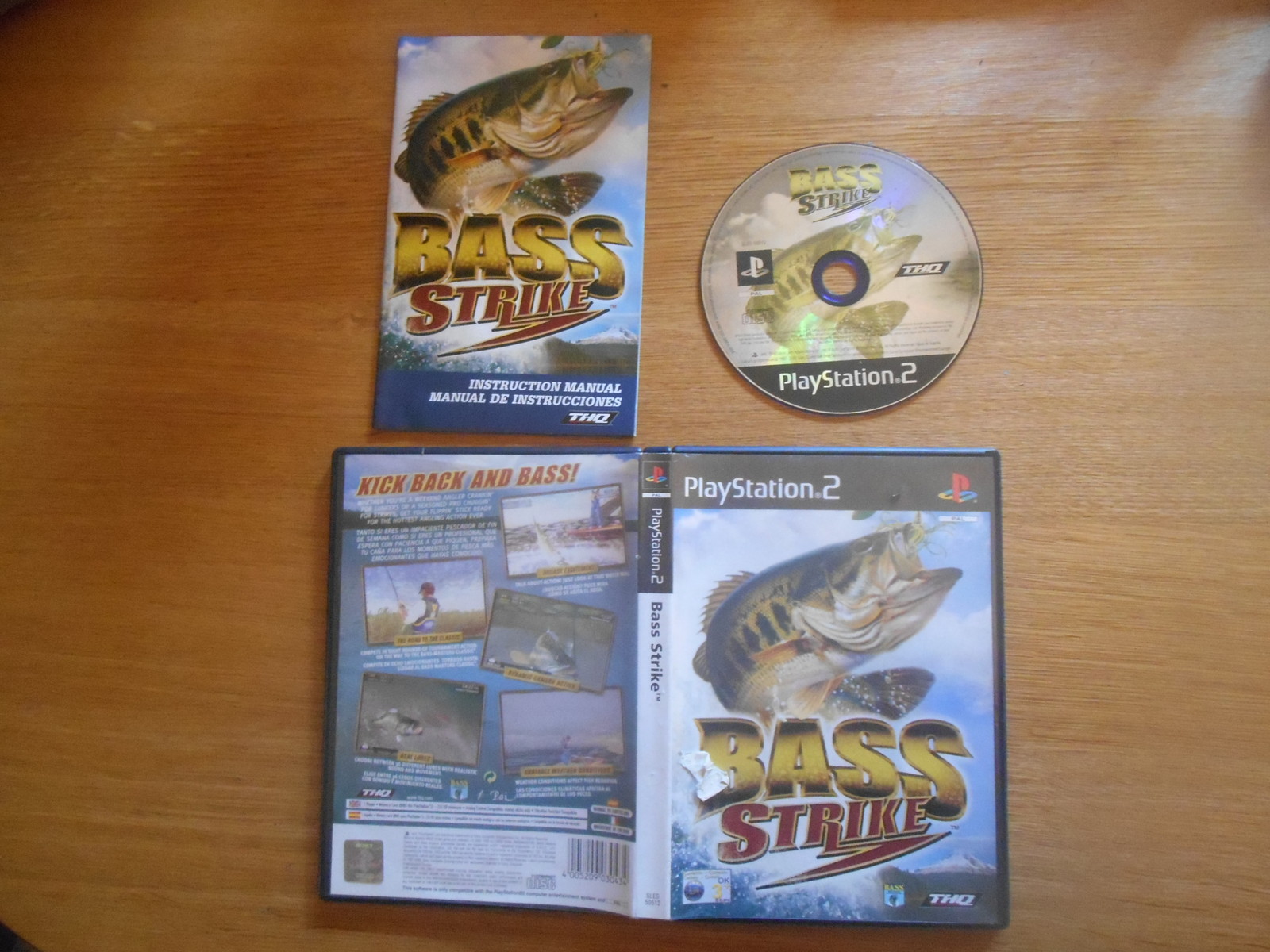 Bass Strike / Jeu Pour PS2 / Complet VERS. ANGLAISE