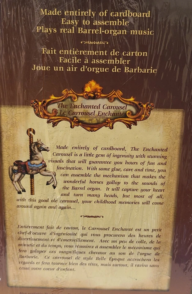 Построенная Художественная Коллекция Заколдованная Карусель Музыкальный Вреббит Новый в Коробке - Изображение 4 из 4