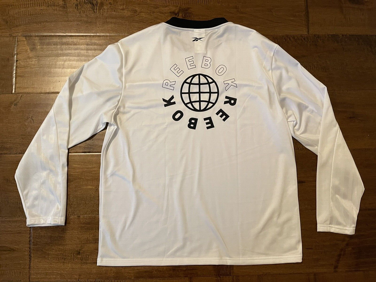 Reebok MYT Meet You There L/S Jersey Shirt White/Black FK6161