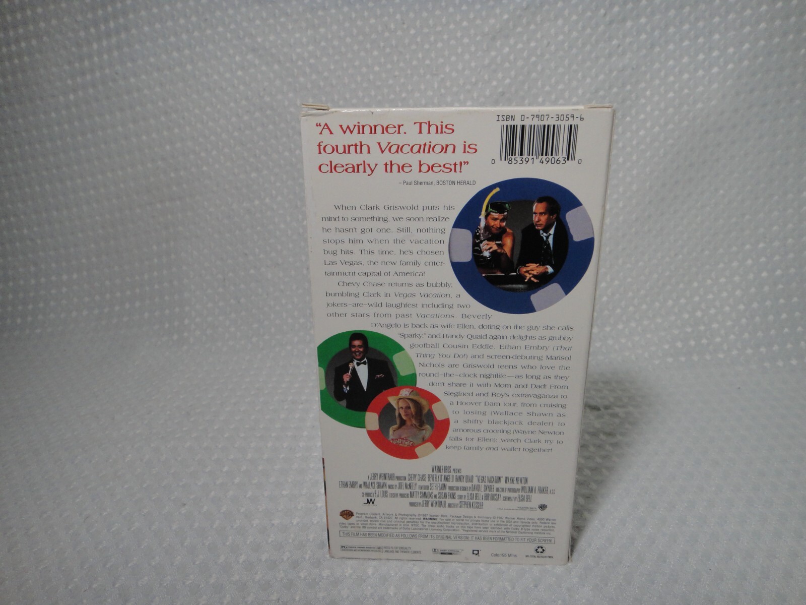 1997 Vegas Vacation VHS Warner Home Video Chevy Chase 85391490630 eBay