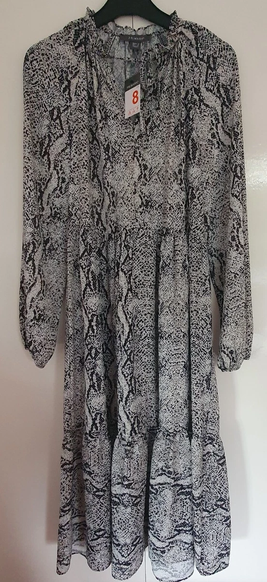 Snake print dress primark sale
