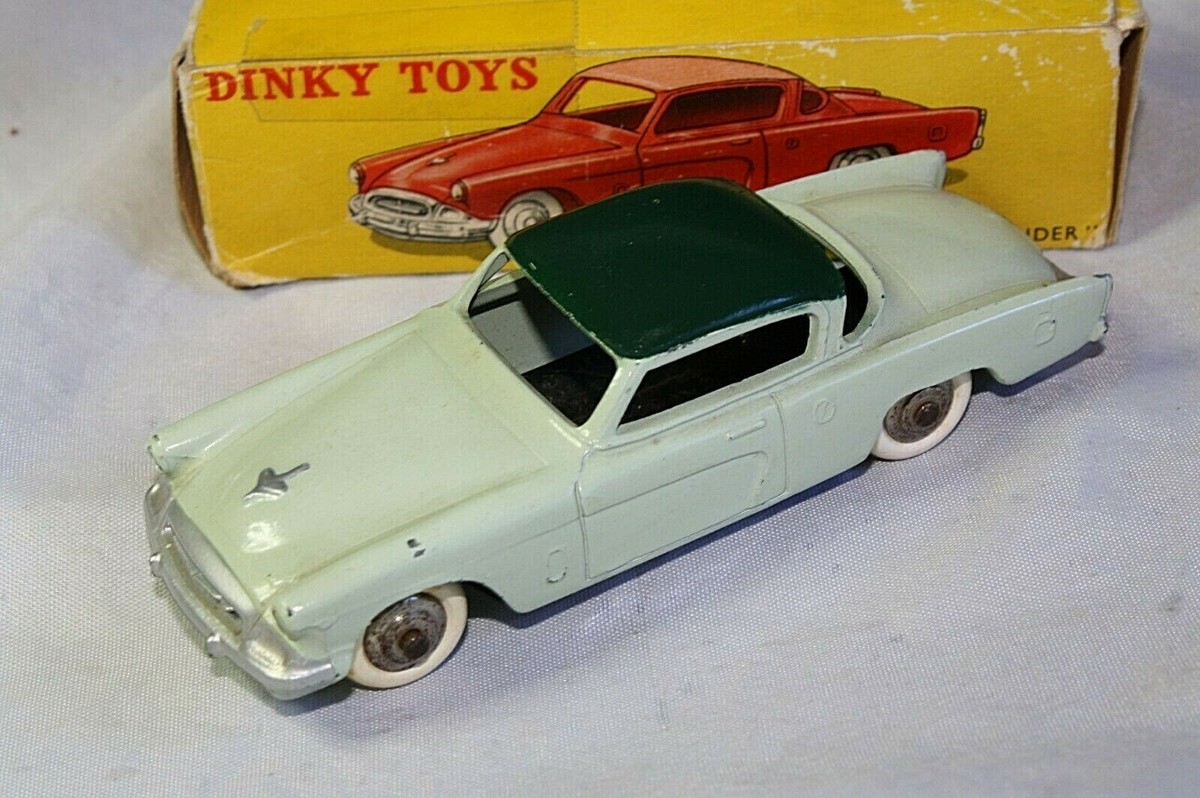 Réplique Dinky Toys France Réplique Dinky Toys - Boîte 24Y Studebaker Commander (3ème Version) - Neuf, Fabriqué En France Miniature Voiture