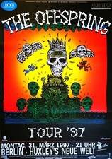 THE OFFSPRING 1997 BERLIN - orig. Concert Poster - Konzert Plakat - A1 xx - YY