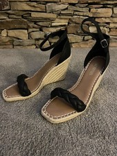 DREAM PAIRS Women's Ankle Strap Open Toe Wedge Heel Wedge Sandals New Sz 8.5
