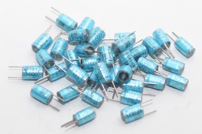 100x Capacitor v. ERO Type KP 1834, 1000pF / 160V, Capacitors for Audio, NOS