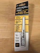 5 FINE Bi-Metal Central Pneumatic High Speed Air Body Saw Replacement Blades 