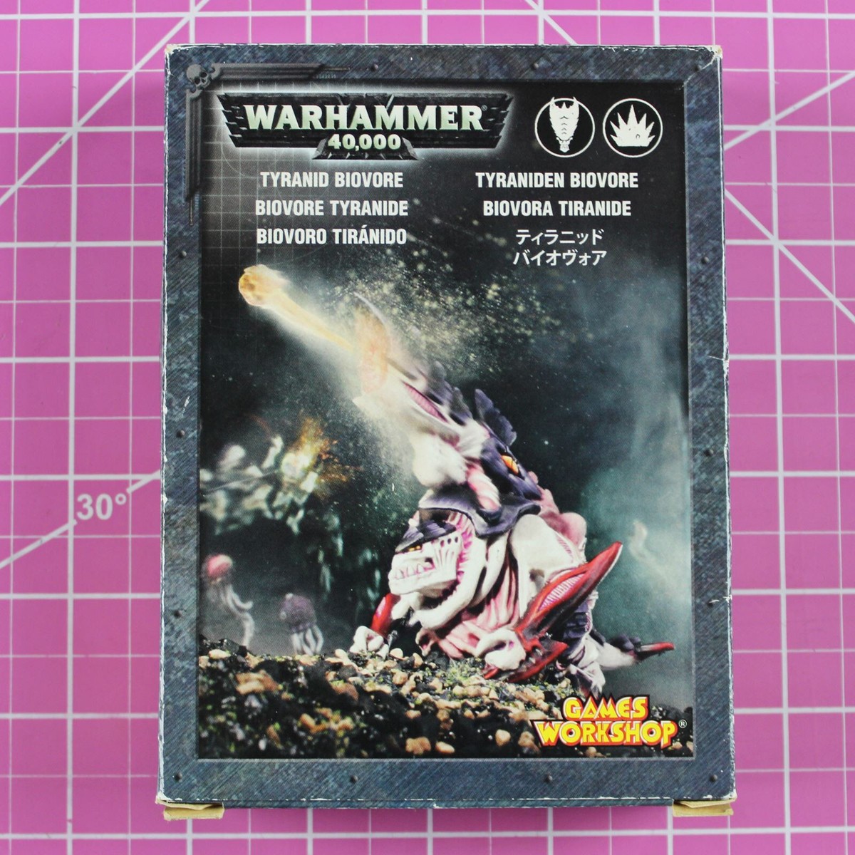 Warhammer 40K Tyranid Biovore with Spore Mines, Metal OOP Games 