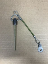 NEW! 3/16" X 3"  GRIP STAINLESS AVIBANK BALL LOCK QUICK RELEASE PIN (R HDL) 3/16