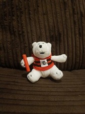 OFFICIAL BIRDS EYE PROMOTIONAL CLARENCE THE POLAR BEAR RELAY RACE RUNNER *VGC*