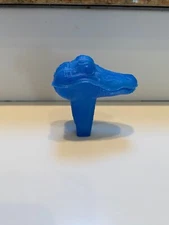 Vintage 1972 Topps SNAPPY GATOR Candy 3.5” Alligator Head Bubble Gun Container