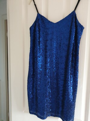 asda sequin dress Red Sequin Embellished Long Sleeve Mini Dress | Women