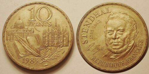 Pièce 10 Francs France 1983 - Conquête De L'Espace - SUP - Cupro-aluminium-nickel