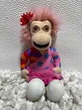 Vintage Panzee Chimpanzee ZingZillas Plush Cuddly Toy 9" 2009