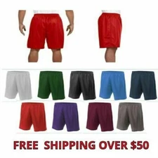 A4 N5296 Men's 100% Polyester Performance Sprint 9" Lined Tricot Mesh Shorts