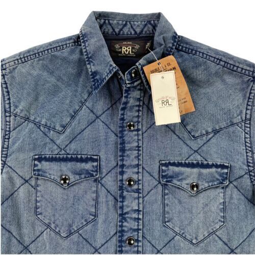 RRL Distress new roper denim jacket | eBay