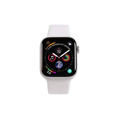 Apple watch series 4 aluminio 44 mm/GPS/IVA. identificación/claramente usado  - MegaVenta