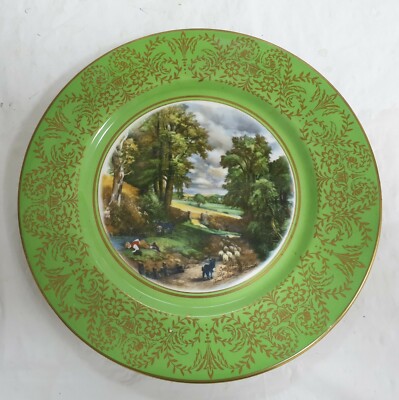 AYNSLEY CONSTABLE THE CORNFIELD - LANDSCAPE SAMMLERTELLER 27 CM / 10,6 ZOLL