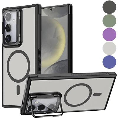 Magnet Case Handy Hülle für Galaxy S24 FE S23 S25 S26 Ultra MagSafe Schutz Cover - Bild 1 von 4
