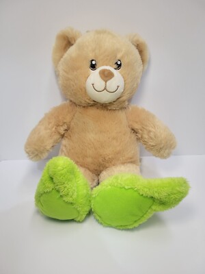 Build A Bear Teddy Bear. Brown Nose, Beige  16'' Stuffed Animal  DOB~10/17. B.A.B