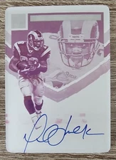 2023 Panini Impeccable Marshall Faulk Immortal Ink 1 of 1