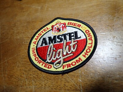 AMSTEL LIGHT BEER AMSTEL BIER  PATCH  BX F #6