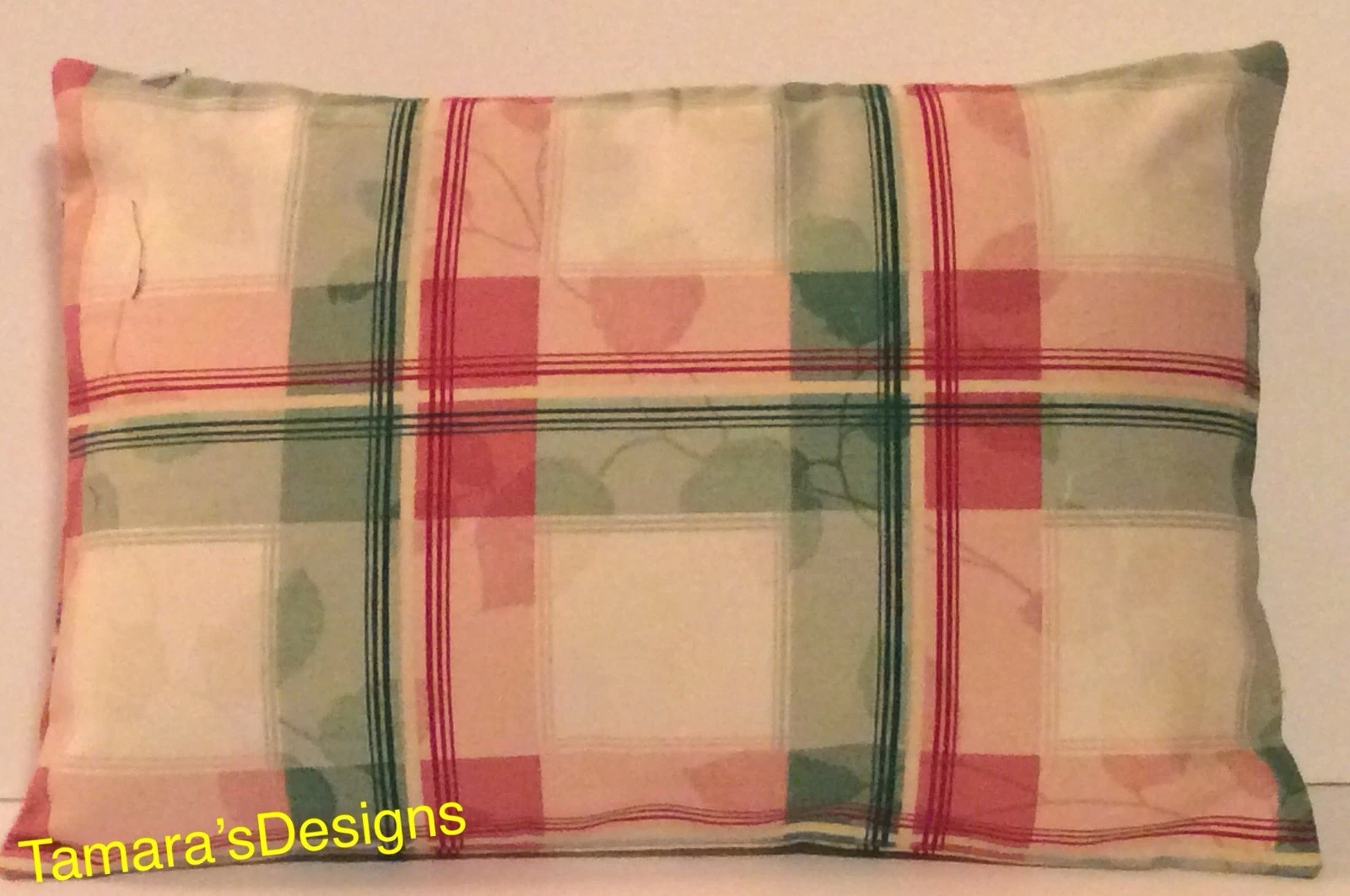 New Handmade Pillow Cover Size 15x 11 Inch