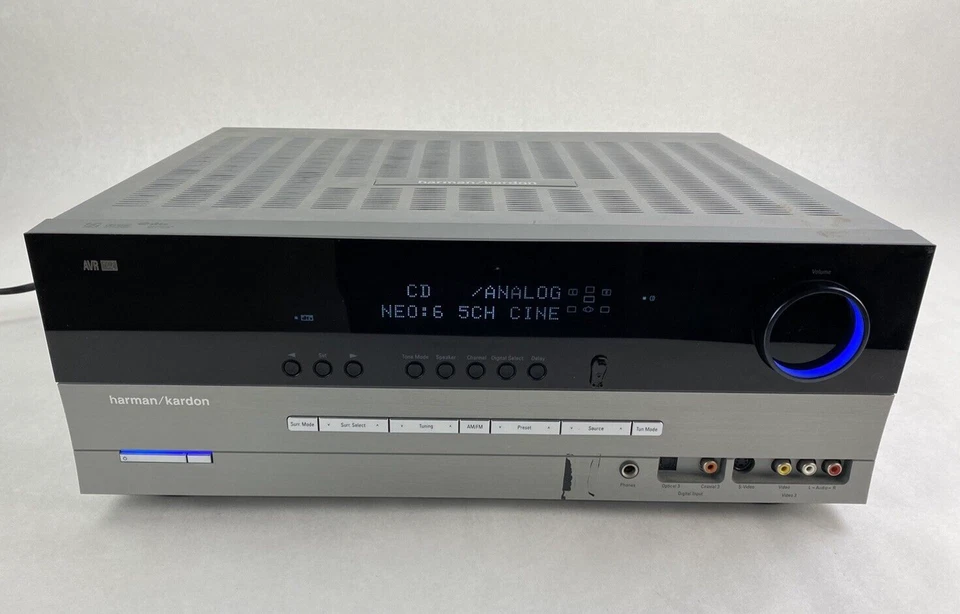 For Parts or Repair Harman Kardon AVR 145 AV Surround Receiver No Remote - Image 3 of 4