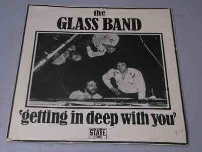 The Glass Band:  Getting in deep with you  Near Mint  1977 UK Promo  7''