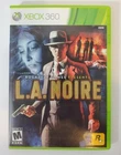 L.A. Noire (Microsoft Xbox 360, 2011, 3-Discs) - Manual Included