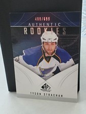 2009-10 SP Game Used Edition Authentic Rookies 400/699 Tyson Strachan #105
