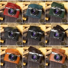 For Pentax K1000 Case Handmade Genuine Half C...