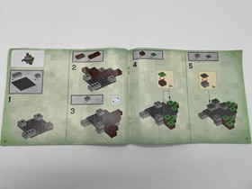 Lego 21113 Minecraft The Cave Set 249 Pieces Complete