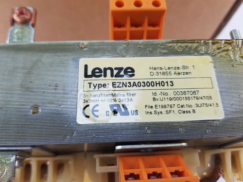 LENZE EZN3A0300H013 MAINS FILTER - Picture 6 of 11