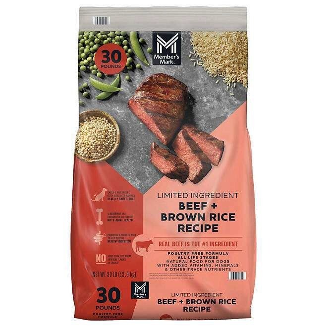 Member's Mark - Dry Dog Food, Choose Recipe, Size, & Count