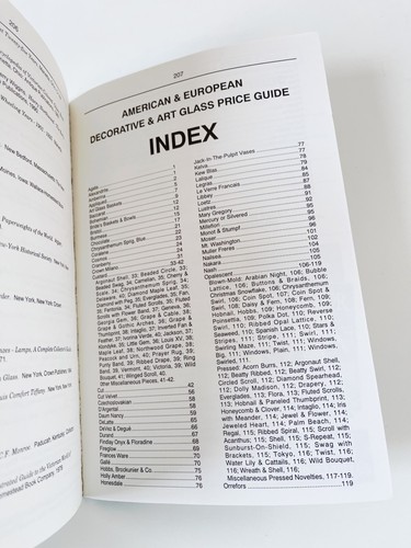 The American and European Decorative and Art Glass Price Guide 1994 Husfloen - Foto 5 di 6
