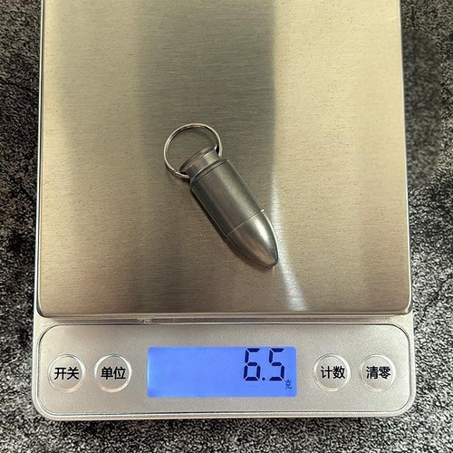 PEI Titanium Waterproof Pill Holder Case Organizer Container Keychain EDC Gift - Picture 14 of 18