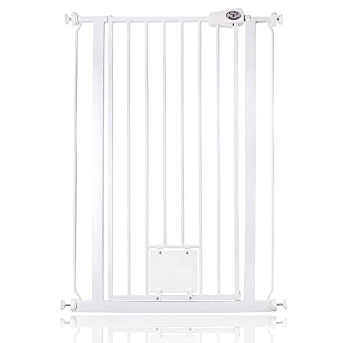 Bettacare Pet Gate With Cat Flap Effective Barrier for 75cm 84cm