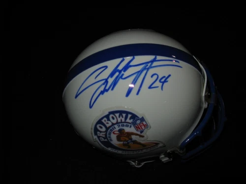 Charles Woodson Oakland Raiders Signed Pro Bowl Mini Helmet 2001 PSA