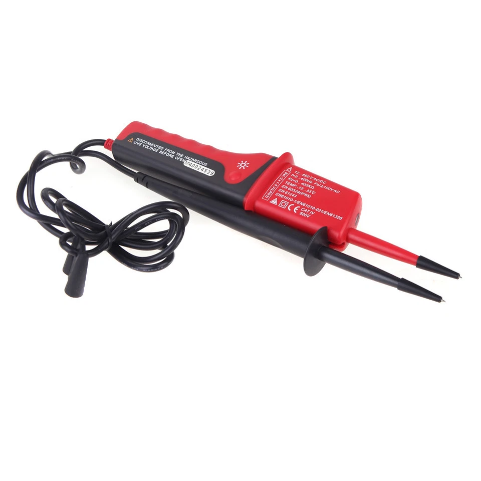 Probador de voltaje UNI-T UT15C Pantalla LED LCD Prueba de continuidad de voltaje AC/DC 12-690V Foto 2 de 4