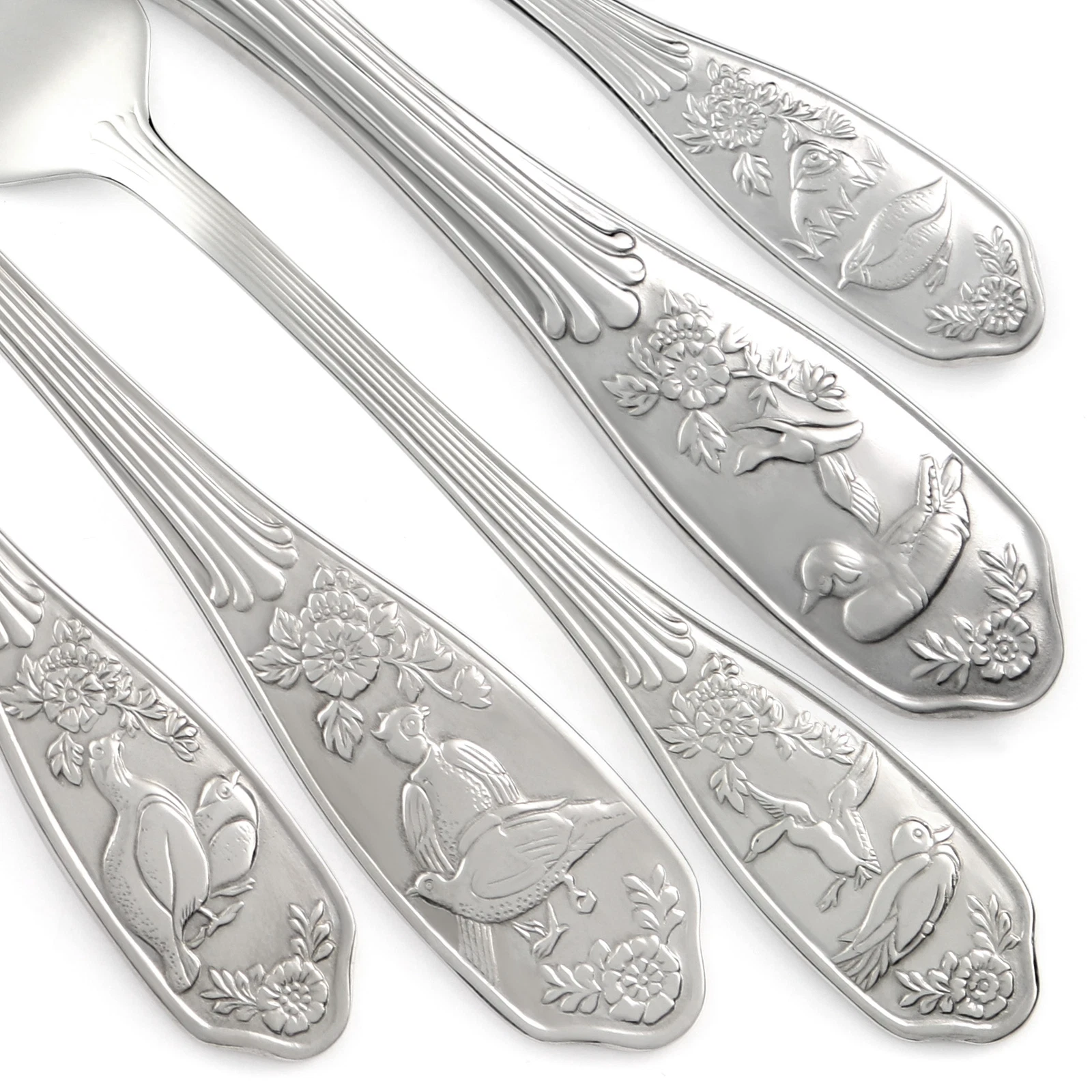Spode WOODLAND Stainless 18/10 Multimotif Wallace Silverware CHOICE Flatware