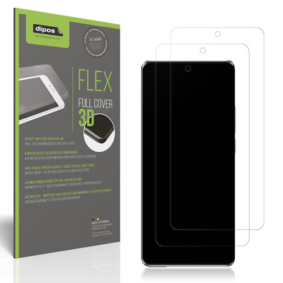 2x Full Cover Schutzfolie matt für Ulefone Note 17 Pro Panzerfolie Anti-Shock