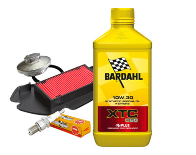 TAGLIANDO HONDA SH 125/150 BARDAHL 10W30 FILTRO ARIA CANDELA E