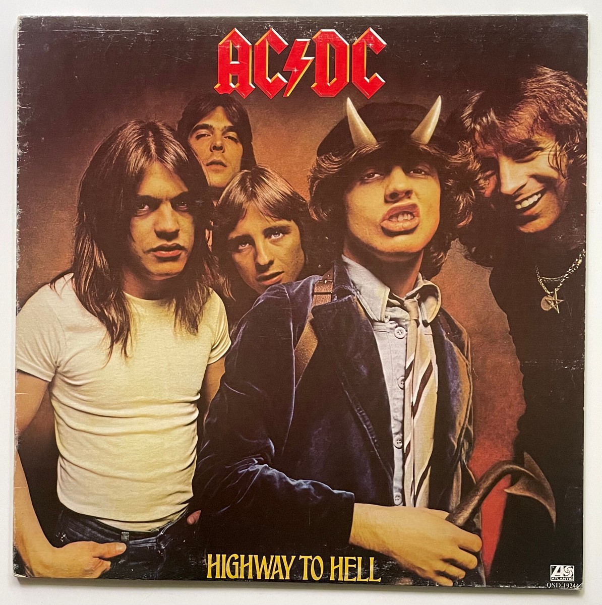 Vtg 1979 AC/DC Album HIGHWAY TO HELL Record 1ST PRESSING Lp OG