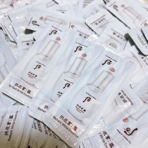 The History of Whoo Gongjinhyang Seol Radiant White Essence 1ml x 50pcs K-Beauty