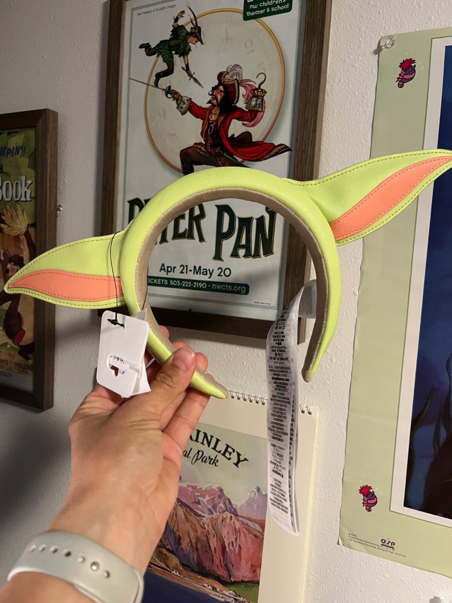 NWT Disney Parks Loungefly Grogu Ears Headband Adult Star Wars: The Mandalorian Star Wars The Mandalorian main image 3